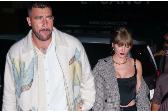 On October 15, 2023, Travis Kelce and Taylor Swift were spotted at an SNL after party in New York City.

