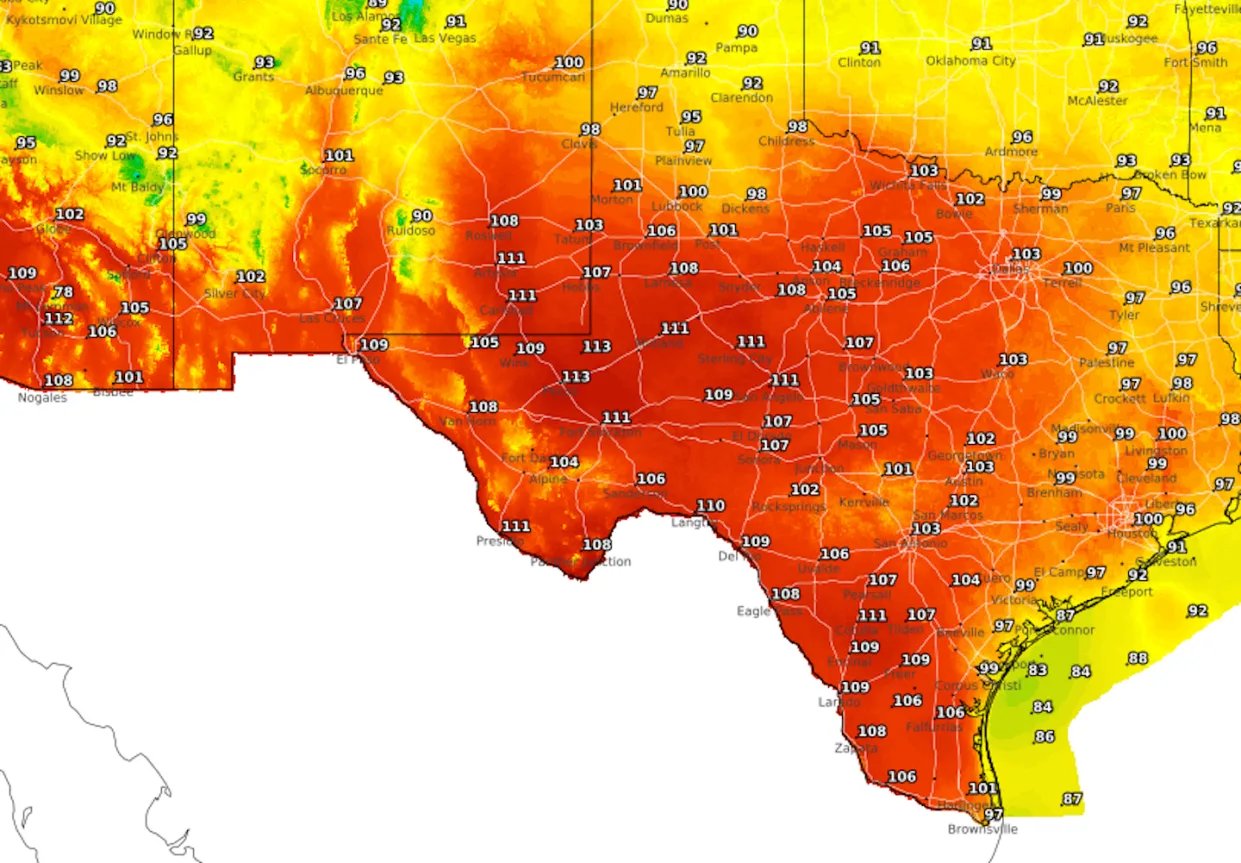 Summer Heat in Texas